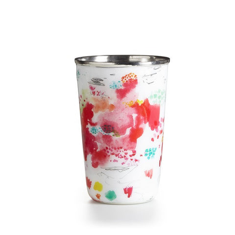 Illume Anemone Enameled Tumbler Candle - VelvetCrate