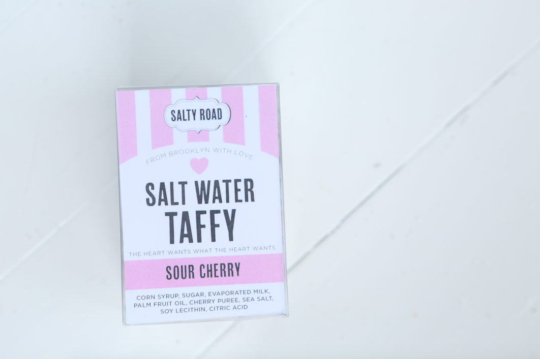 Salty Road Sour Cherry Salt Water Taffy - VelvetCrate