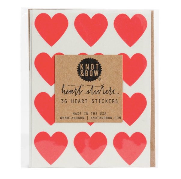 Red Heart Stickers