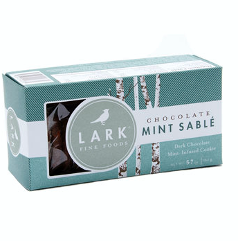 Lark Chocolate-Mint Sablés