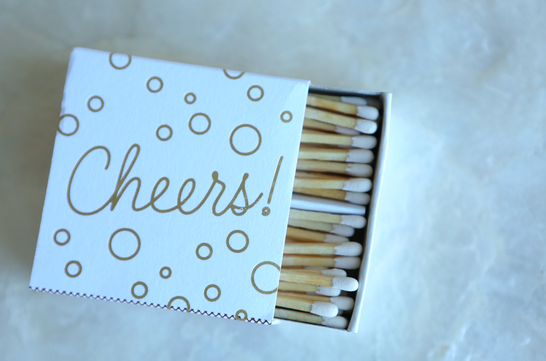 The Social Type "Cheers!" Matches - VelvetCrate