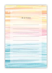 Sunset Watercolor Notepad