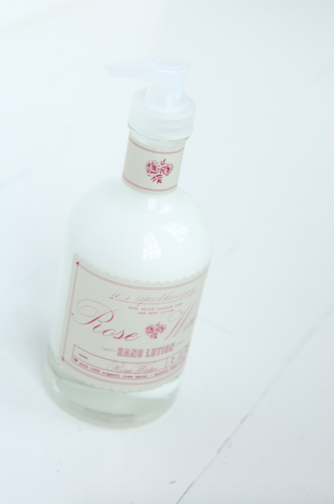 U.S. Apothecary Rose Water Hand Lotion - VelvetCrate