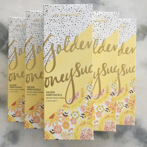 Golden Honeysuckle Hand Cream - VelvetCrate